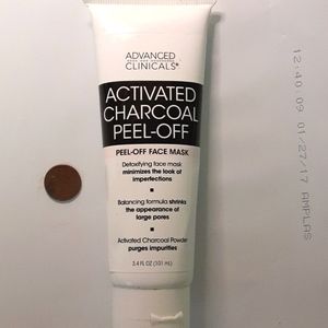 Advanced clinicals activated charcoal peel off face mask